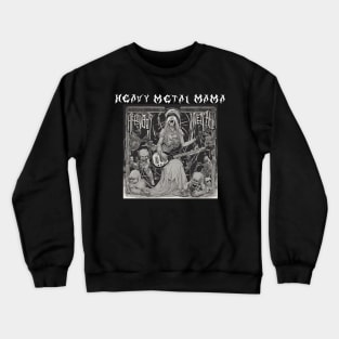 Heavy Metal Mama Vintage Crewneck Sweatshirt